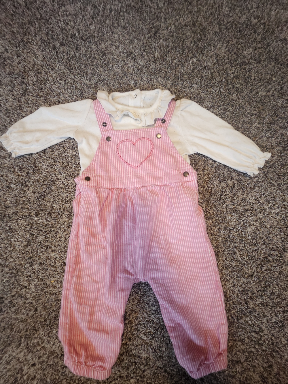Pink Corduroy Overalls Little Me